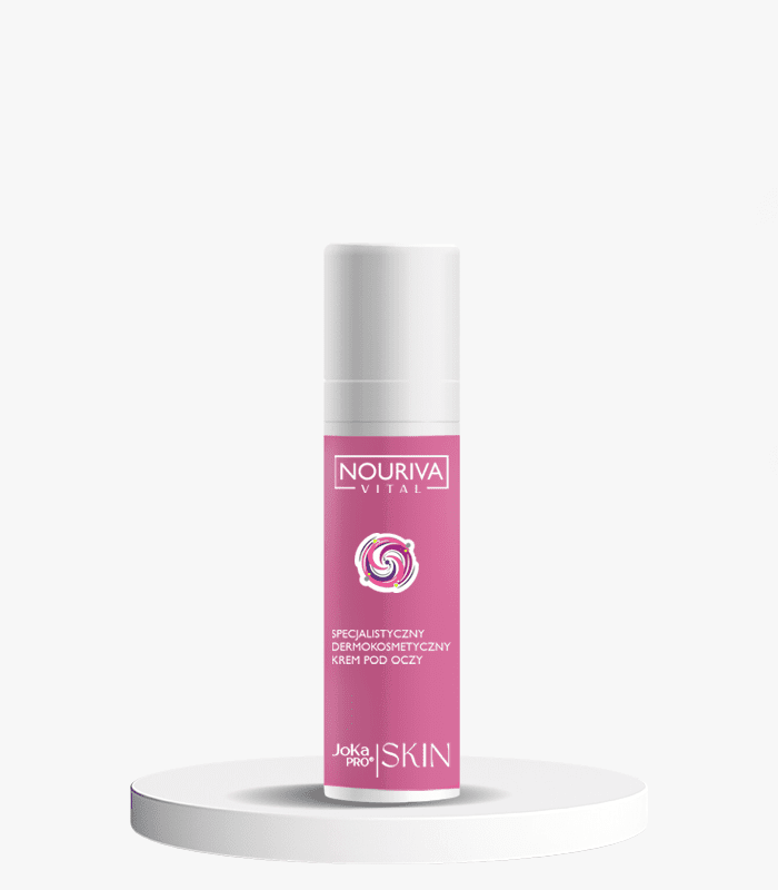 nouriva-krem-pod-oczy-1.png Specjalistyczny Dermokosmetyczny Krem pod Oczy 30ml - obrazek 1