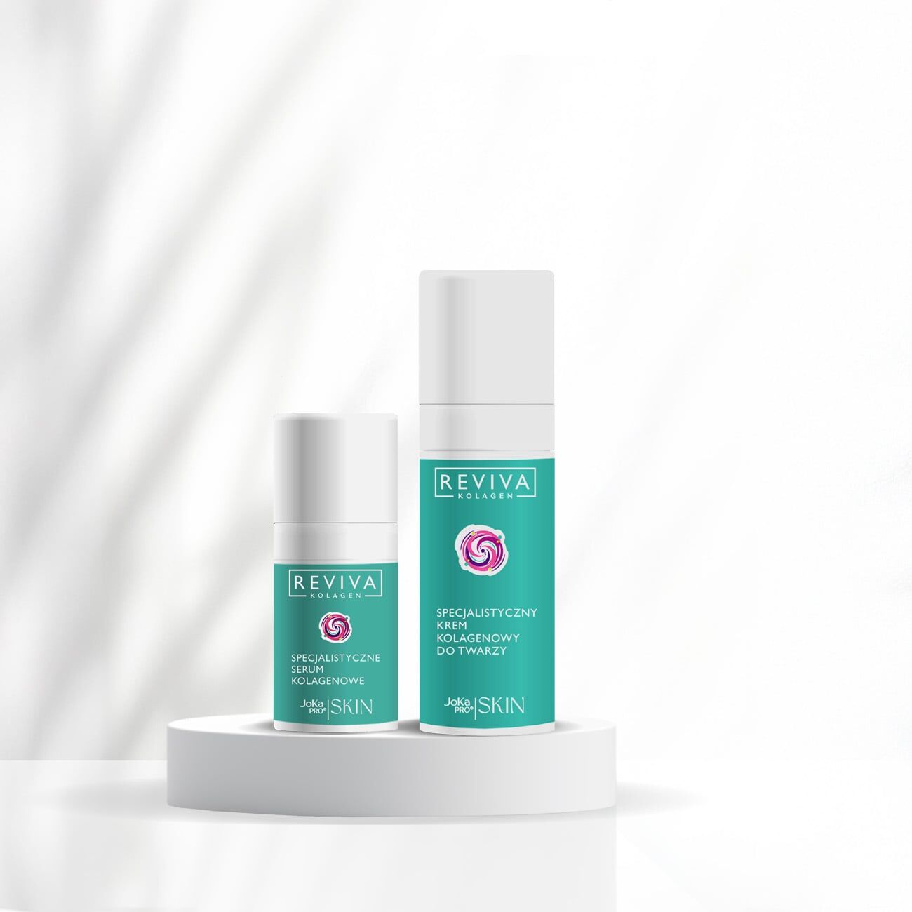 ZESTAW SERUM KOLAGENOWE + KREM KOLAGENOWY DO TWARZY - obrazek 1